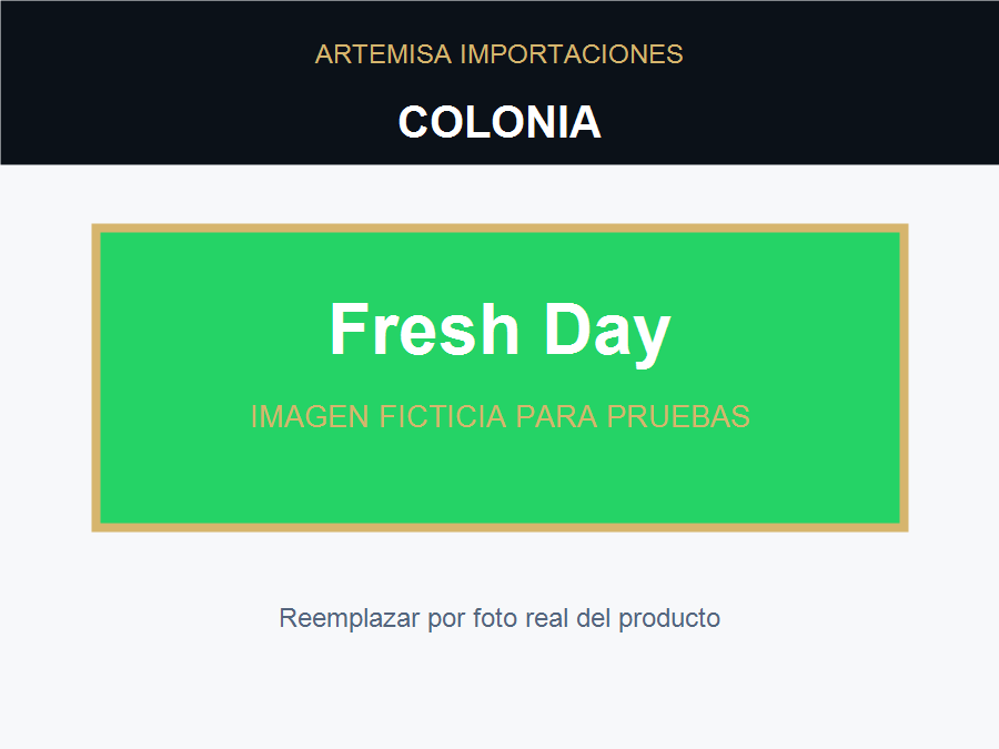 Colonia Fresh Day 120 ml