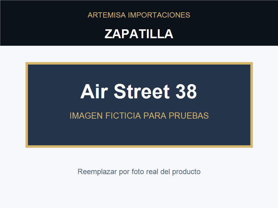 Zapatilla Air Street talla 38